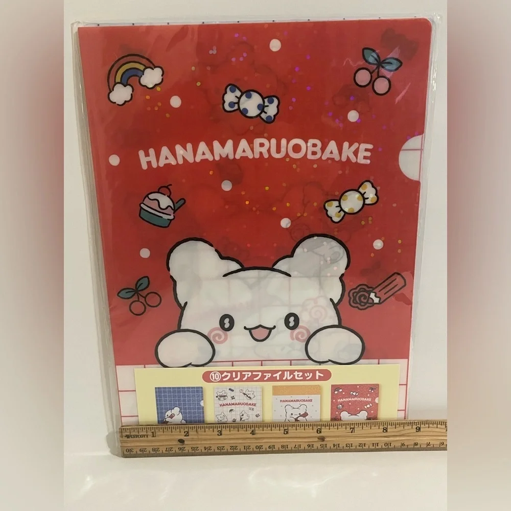 Hanamaru Kuji Folder Set (4 Folders)